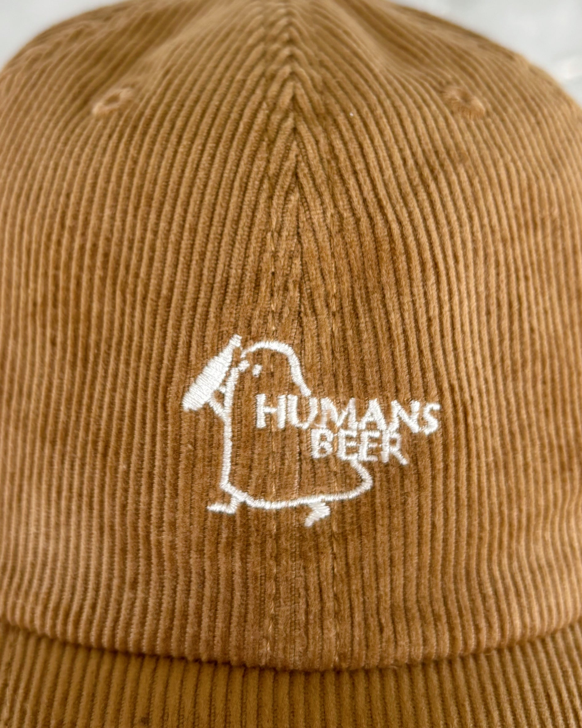 コーデュロイロゴキャップ