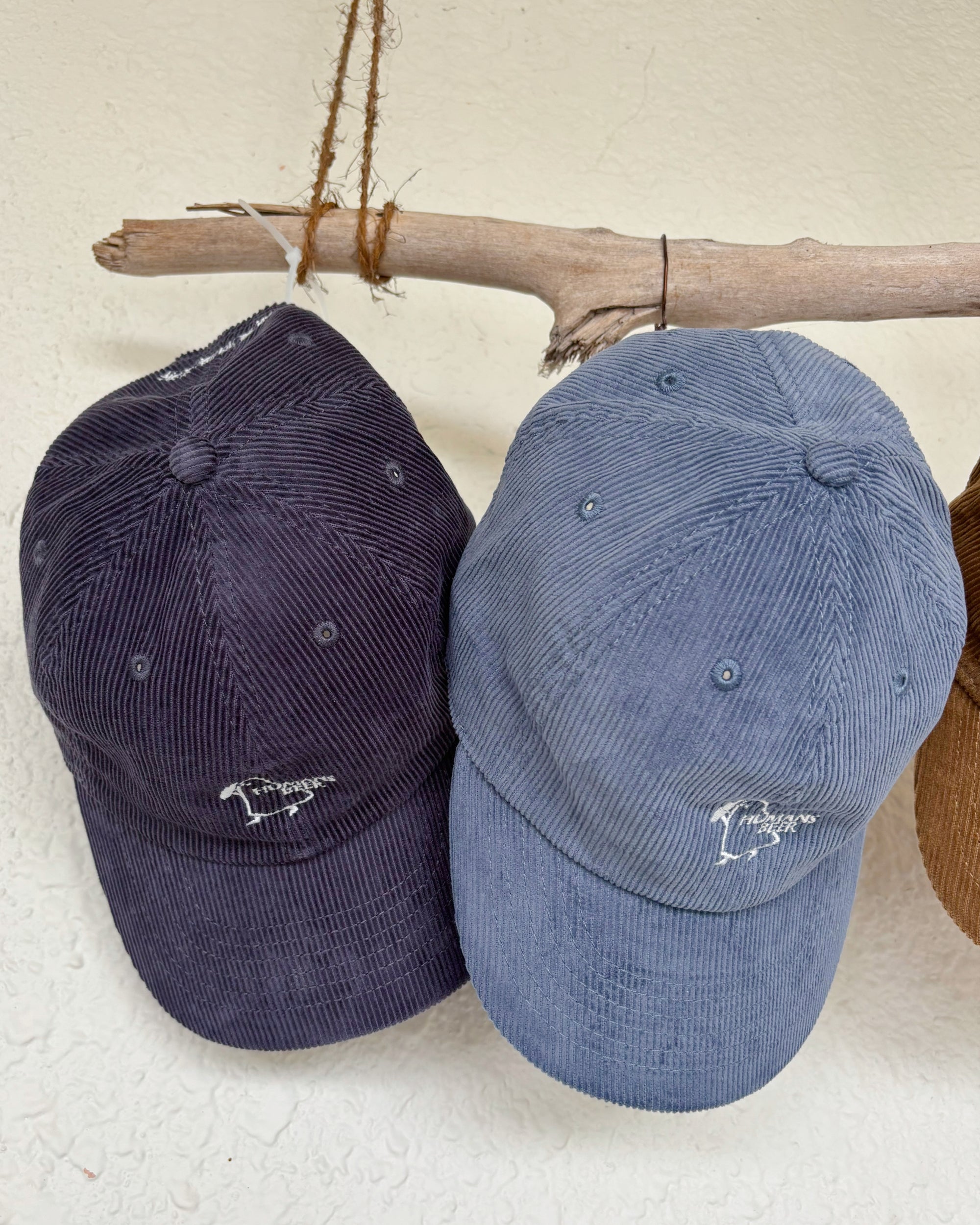 コーデュロイロゴキャップ