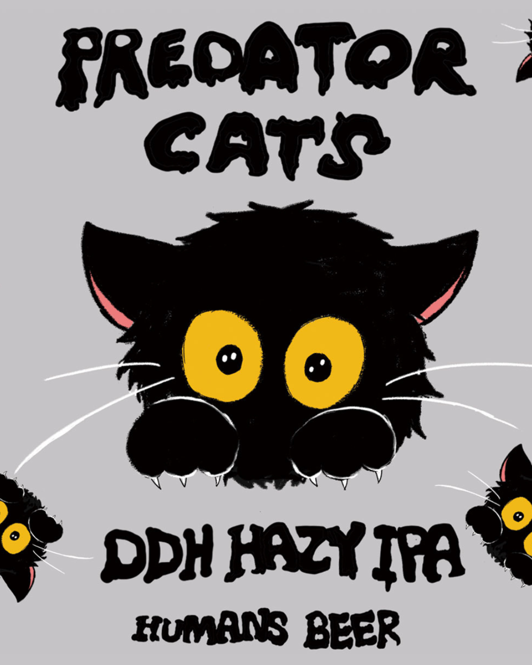 PREDATOR CATS HAZY IPA #9　330mlボトル